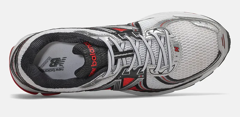 New Balance 860v2 White Silver Red (ML860XA)