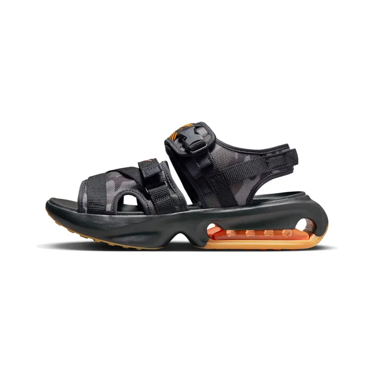 Nike Air Max Sol Sandal “Black / Gum Light Brown / Cargo Khaki / Vivid Orange” (FJ5446-010)