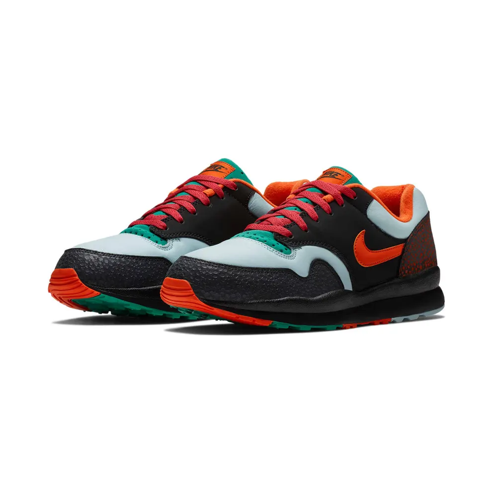 Nike Air Safari Supreme Tech Black/Emerald Green-Rush Pink-Team Orange (AO3298-002)
