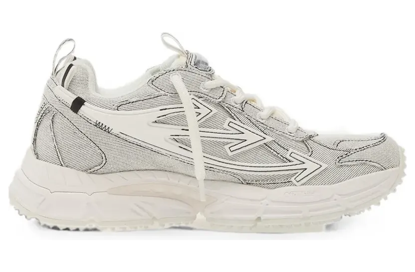 Sneakers Off-White W-Denim Be Right Back-001 White/ Black (W289Z6D0010110)