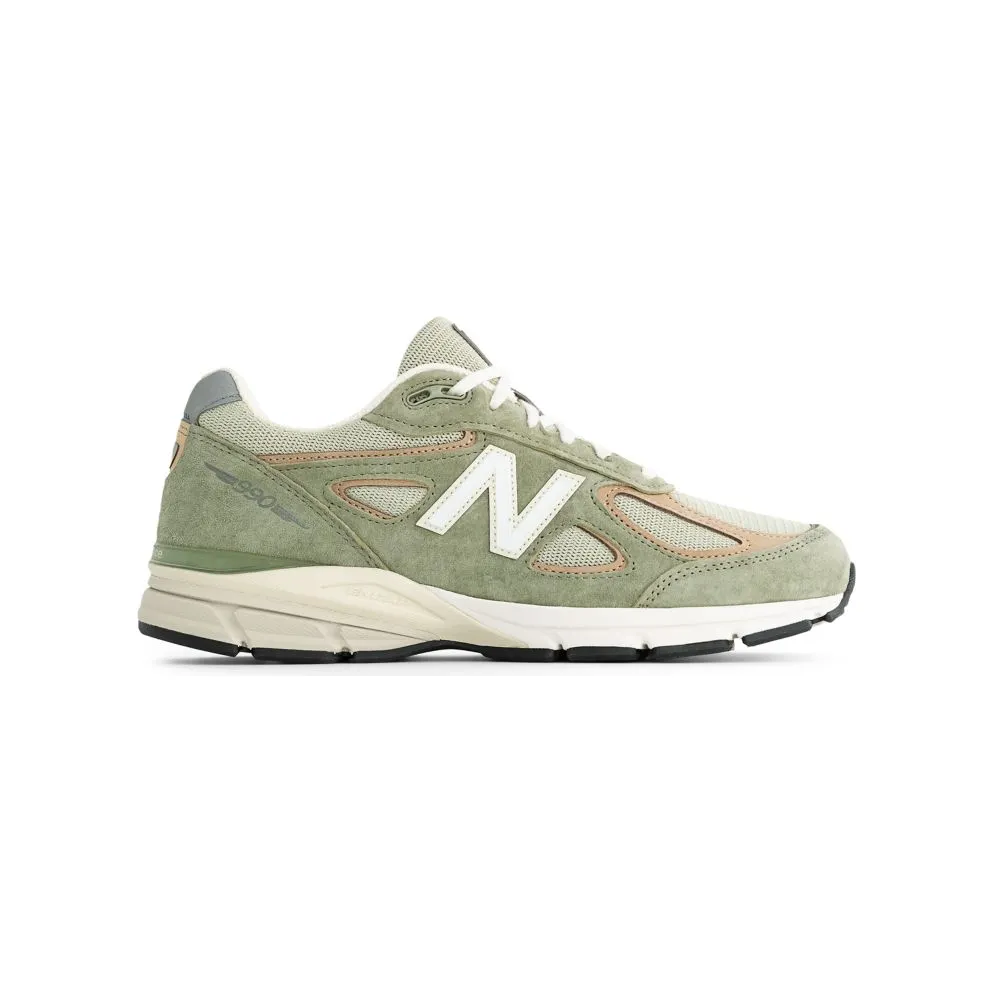 New Balance 990v4 MiUSA Teddy Santis Olive Incense (U990GT4)