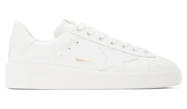 Golden Goose White Pure Star Sneakers (GMF00124.F000541.1010)