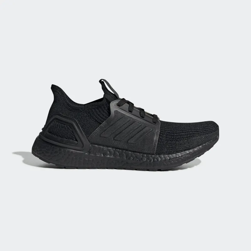 adidas Ultra Boost 2019 Triple Black (W) Core Black/Core Black/Solar Orange (EF1345)