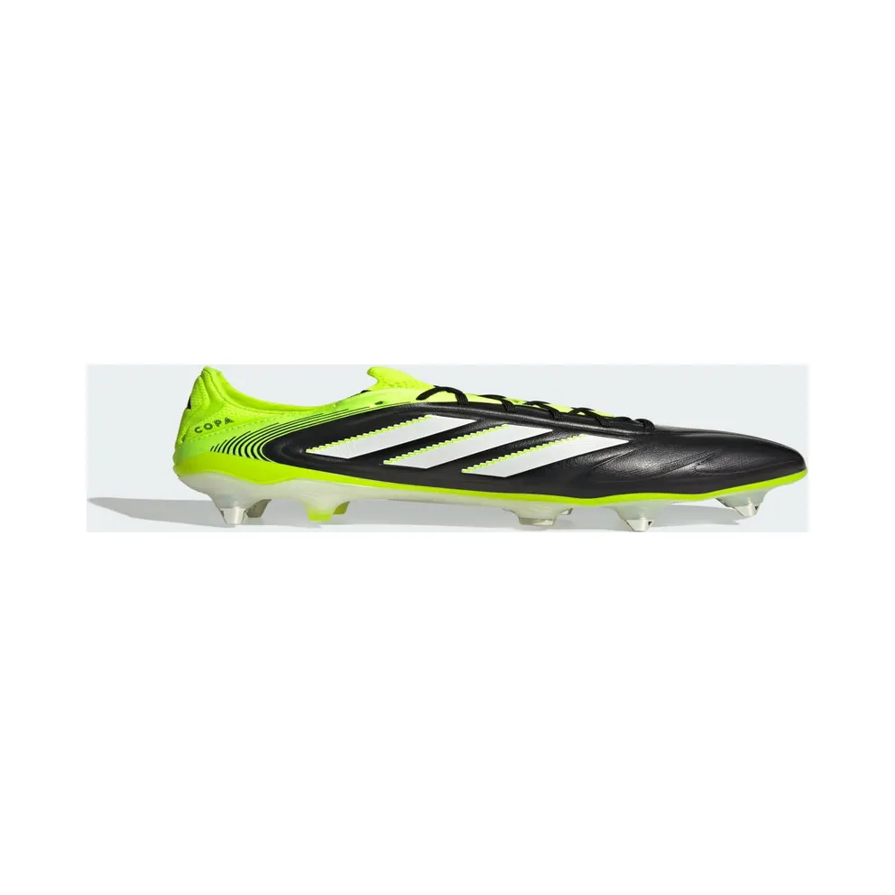 adidas Copa Pure 3 Elite Soft Ground Boots “Core Black / Cloud White / Lucid Lemon” (JR2822)