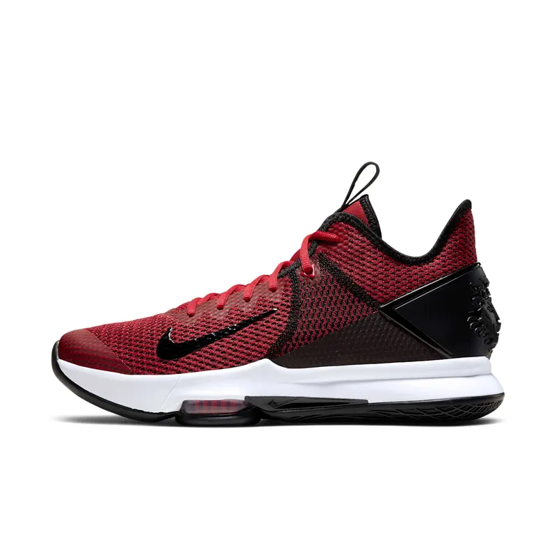 Nike LeBron Witness 4 Black/University Red Black/University Red-Gym Red (BV7427-002)