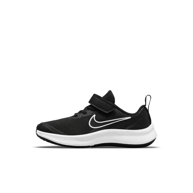 Nike Star Runner 3 Younger Kids’ Black 50% Sustainable Materials (DA2777-003)