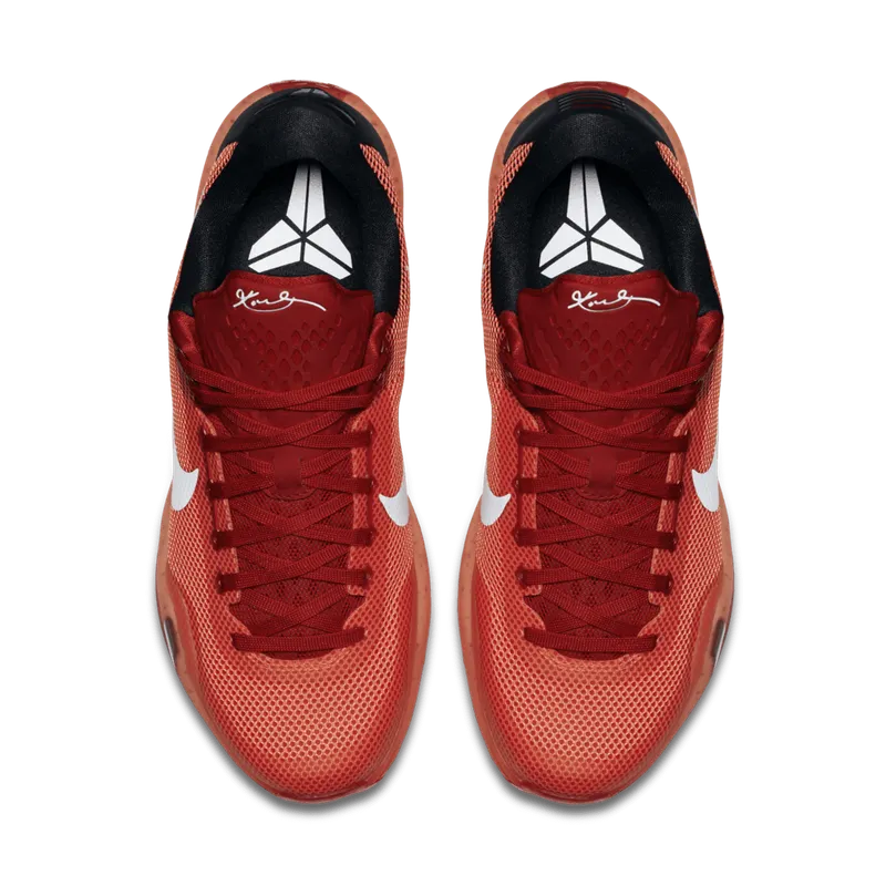 Nike Kobe 10 Hot Lava University Red/White-Bright Crimson-Hot Lava (705317-616)