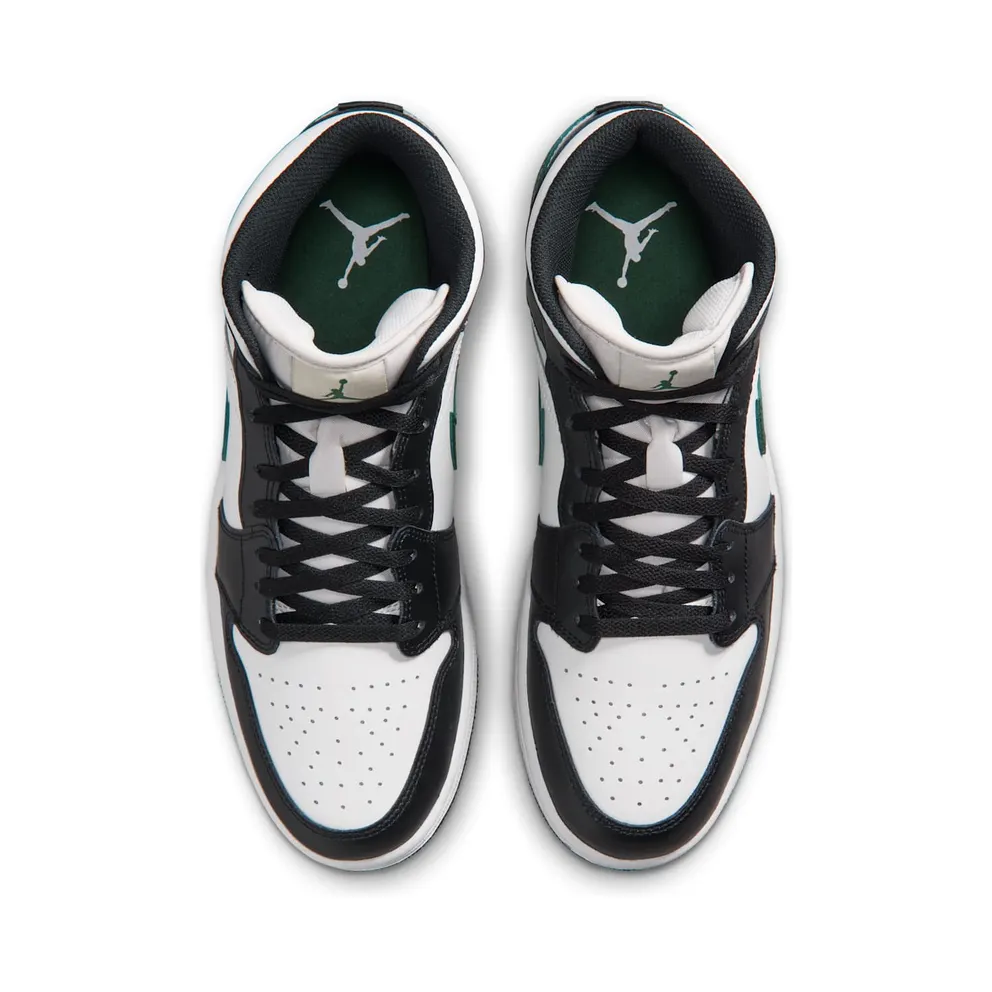 Nike Air Jordan 1 Mid “Black / Gorge Green / Summit White” (DQ8426-004)