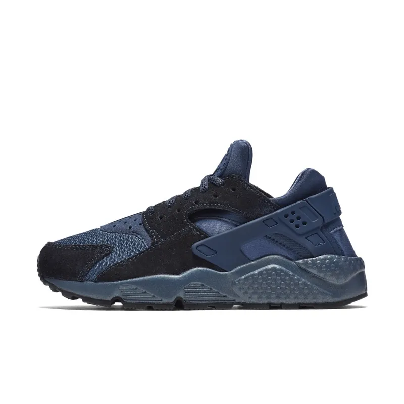 Nike  Air Huarache Run Premium Metallic Armory Navy (W) Metallic Armory Navy/Squadron Blue-Black (683818-900)