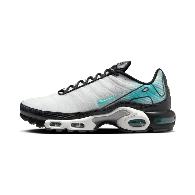 Nike Air Max Plus Mercurial Vapor “Summit White / Black / Iron Grey / Aurora Green” (HV6225-100)
