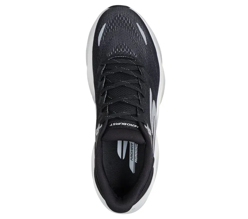 Skechers Aero Burst Sneaker Black/White