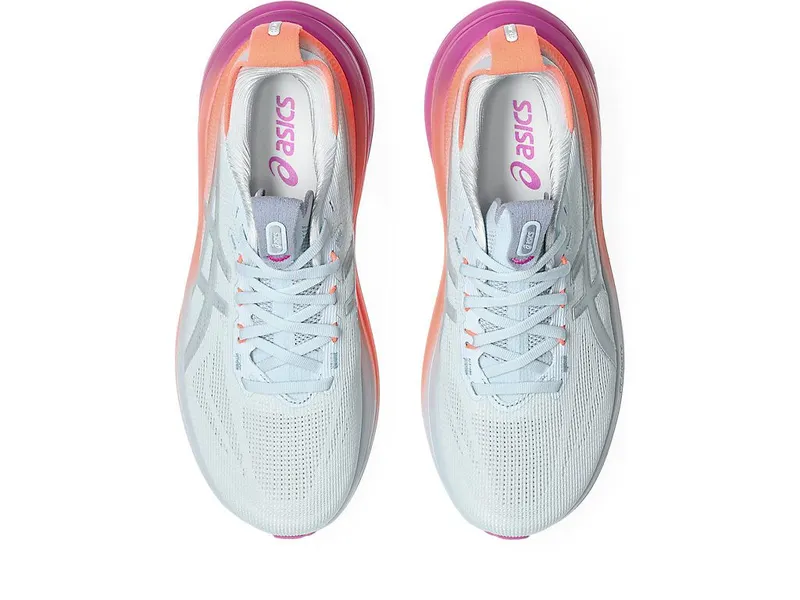 ASICS GEL-NIMBUS 28 SUNNY SIZZLE “Sky / Digital Sakura” (1012B987-400)