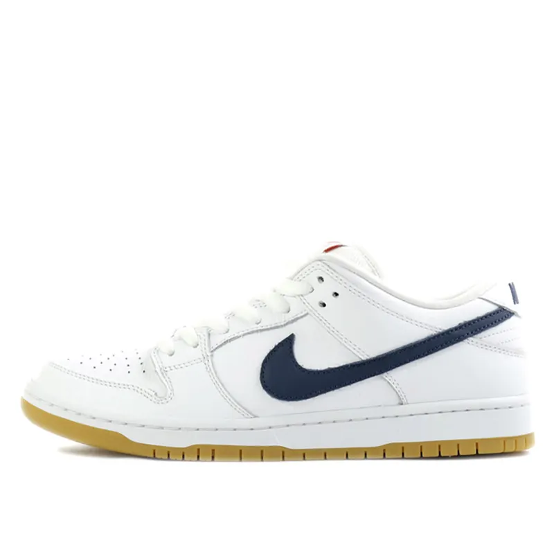 Nike SB Dunk Low Orange Label White Navy (2021) (CZ2249-100)