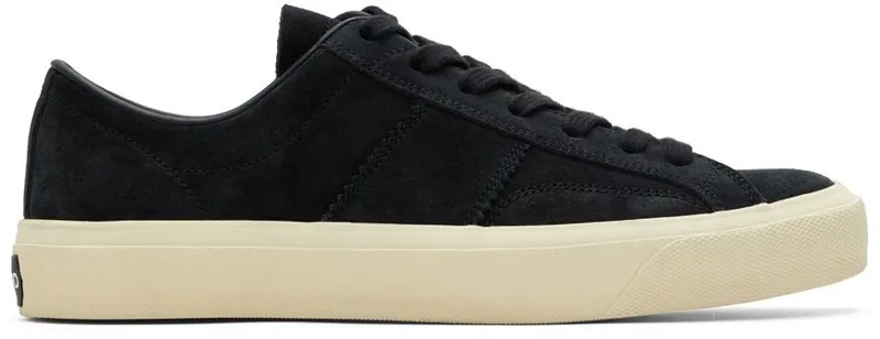 TOM FORD Off-White Cambridge Low-Top Sneakers (J0974T-LCL123)