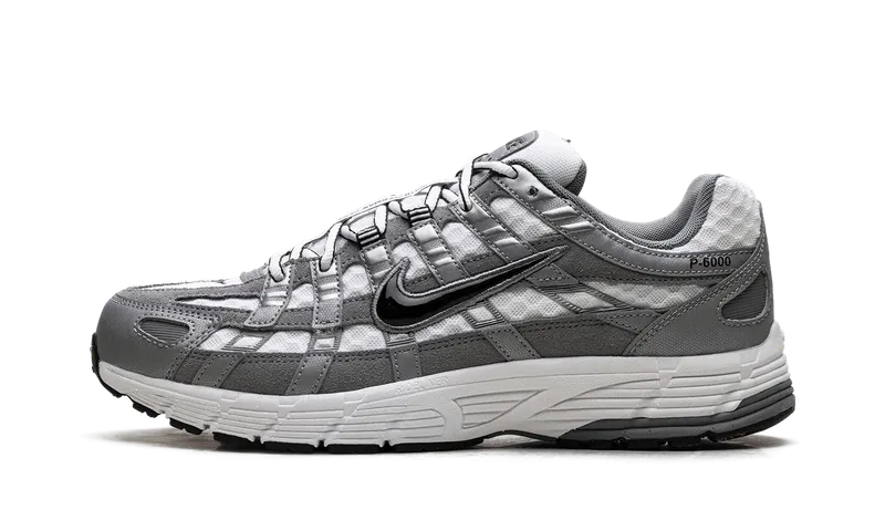 Nike P-6000 “White Metallic Cool Grey Black” (IR2004-100)