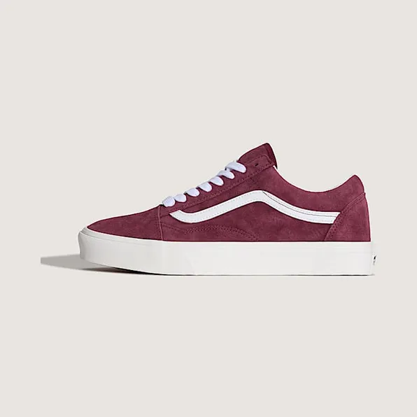 Vans Old Skool Wijnrood / White (VN000D7Z4QU)
