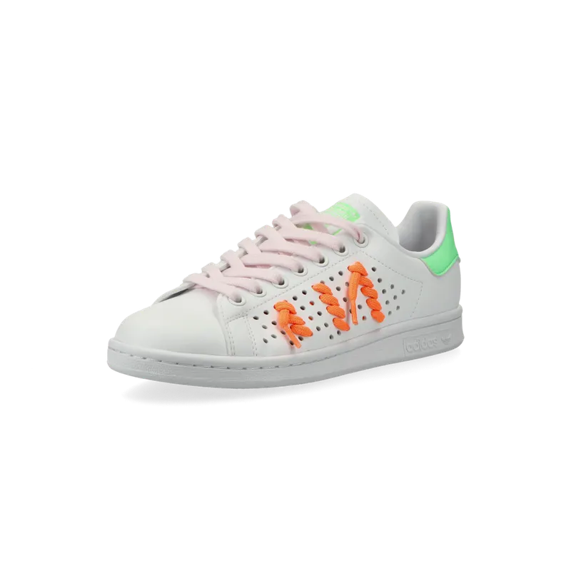 adidas Stan Smith W (White / orange / Green) – GX2047