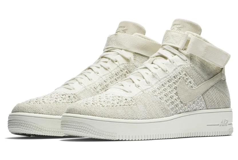 Nike Af1 Ultra Flyknit Mid Sail/Sail-Pale Grey