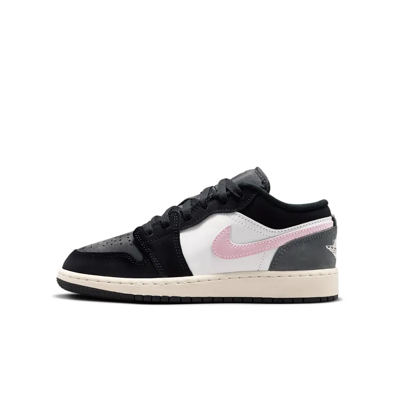 Nike Air Jordan 1 Low SE “Black / Iron Grey / White / Iced Carmine” (II1257-006)
