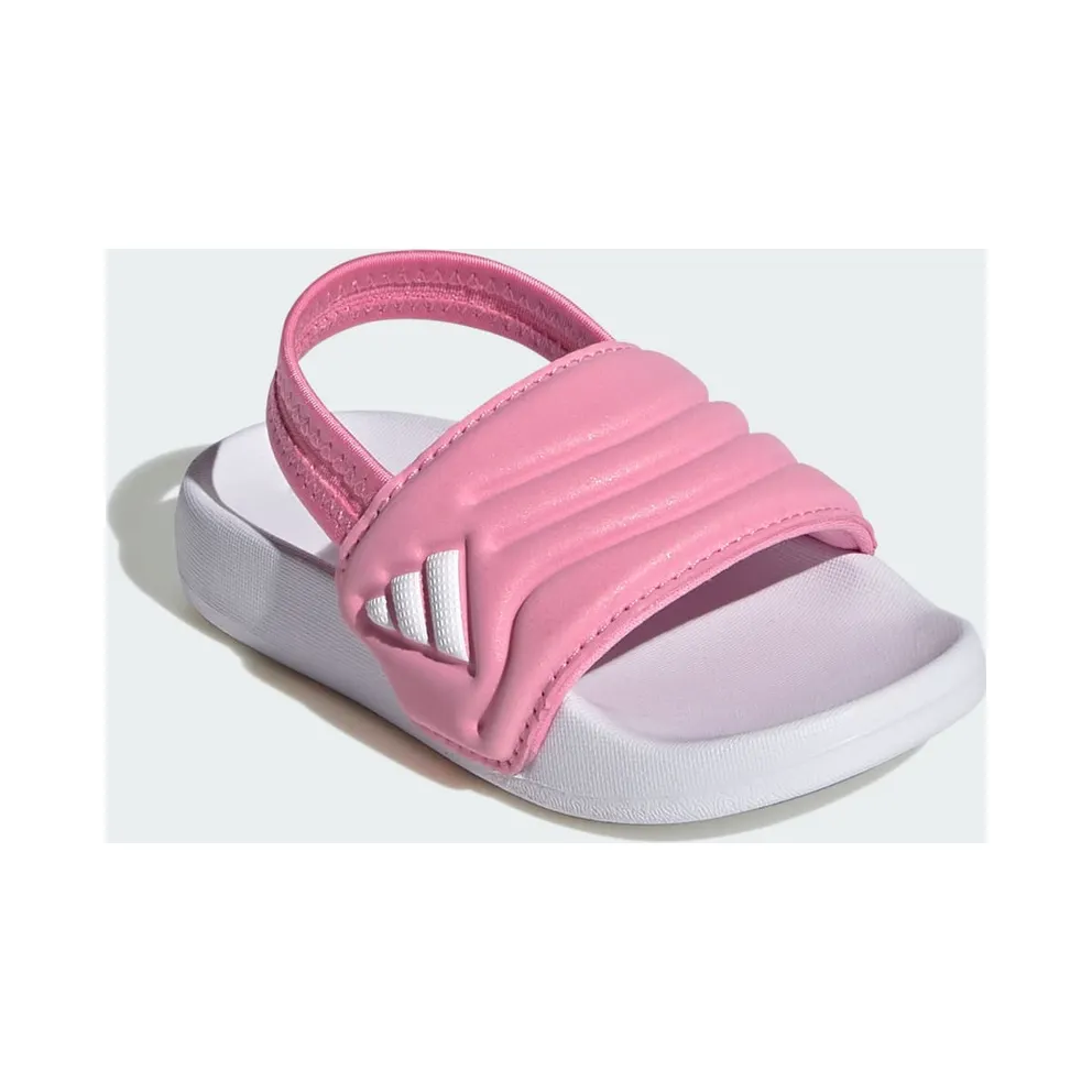 adidas Adilette Estrap 2.0 Slides Infants “Bliss Pink / Cloud White / Bliss Pink” (HQ9207)