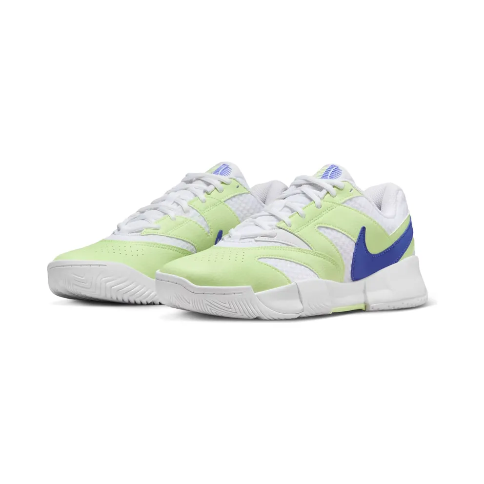 Nike Court Lite 4 White Light Liquid Lime Sapphire (FD6575-111)