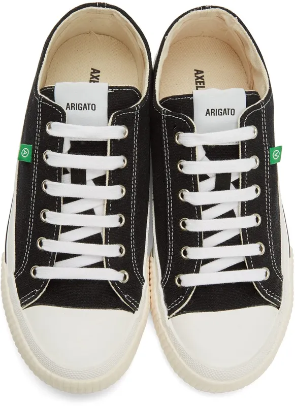 Axel Arigato Black Midnight Low Sneakers (38011)