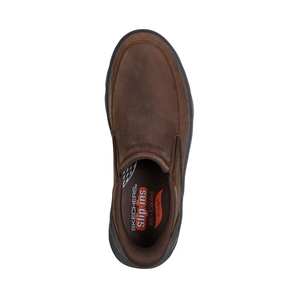 Skechers Slip-ins Relaxed Fit: Arch Fit Garza – Umar Sneaker Cacao