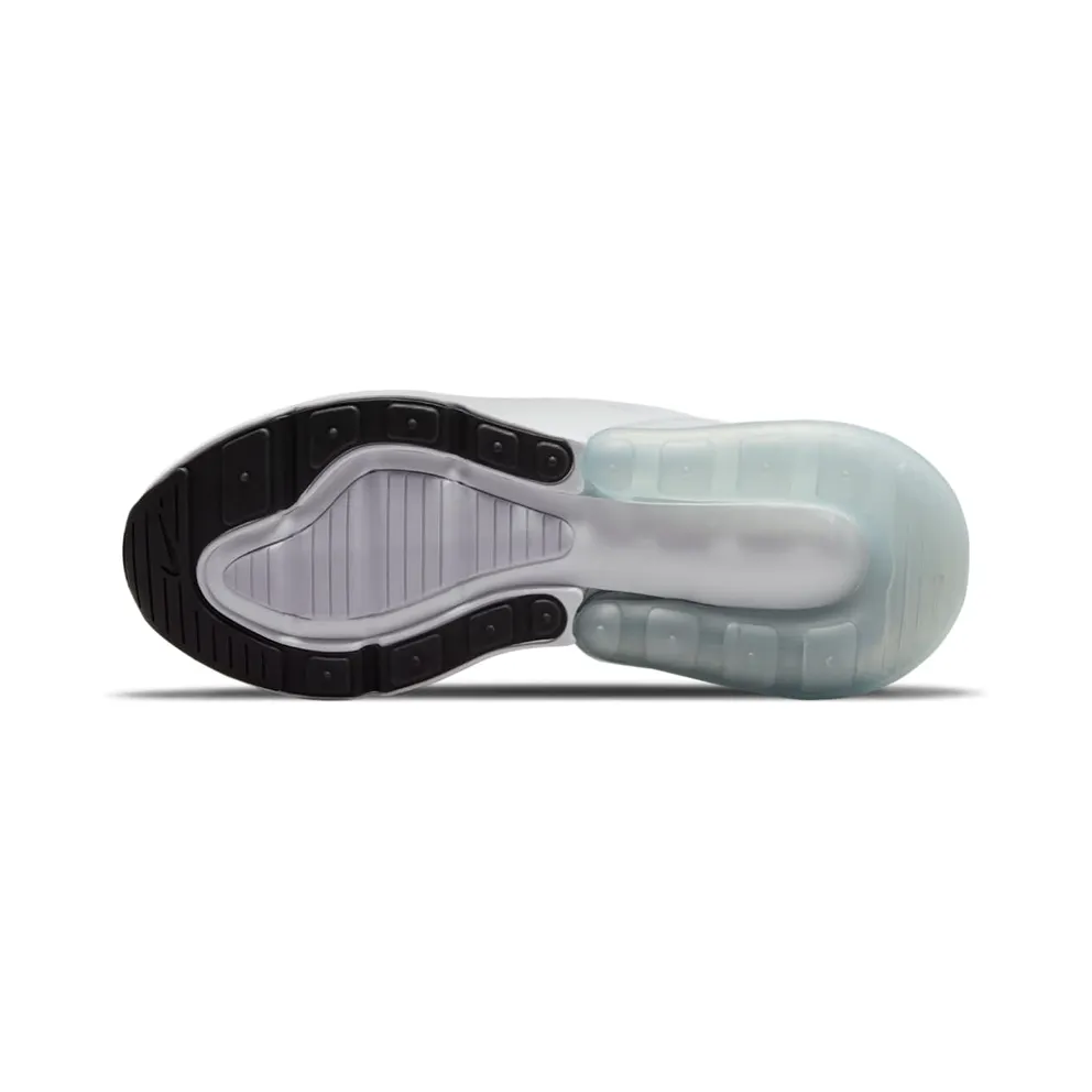 Nike Air Max 270 “White / Black / Metallic Silver / Pure Violet” (943345-159)