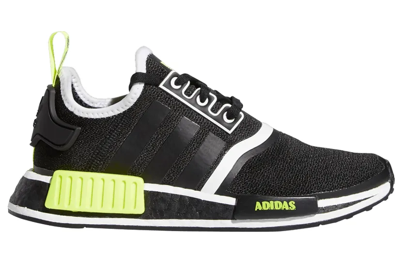 adidas NMD R1 Black Solar Yellow (GS) (GY5060)