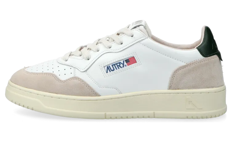 Autry Medalist Low W (leat / suede / white / mountain) – AULWLS56