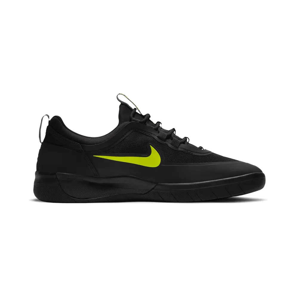 Nike SB Nyjah Free 2 “Black / Cyber” (BV2078-005)
