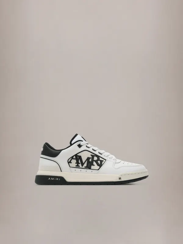 Amiri Classic Low “White Black” (AMFOSR1101-111)