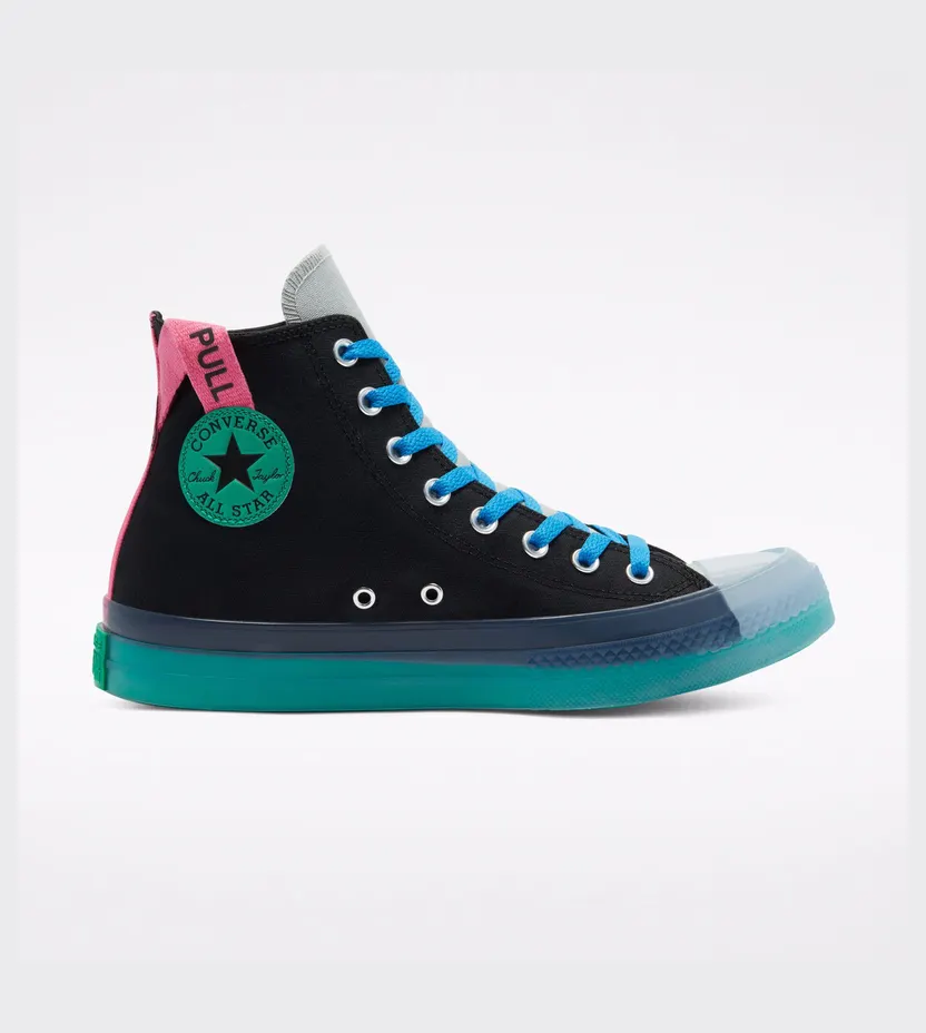 Converse Chuck Taylor All Star CX High ‘Digital Terrain – Black Court Green’ Black/Court Green/Hyper Pink (170138C)