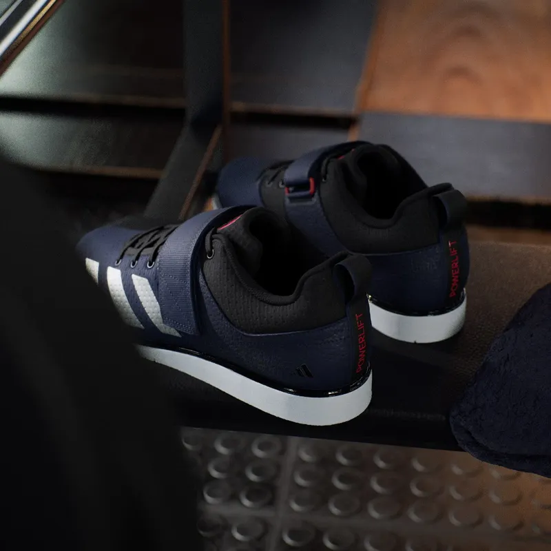 Adidas Powerlift 5 Weightlifting Dark Blue / Silver Metallic / Lucid Red (JP6201)