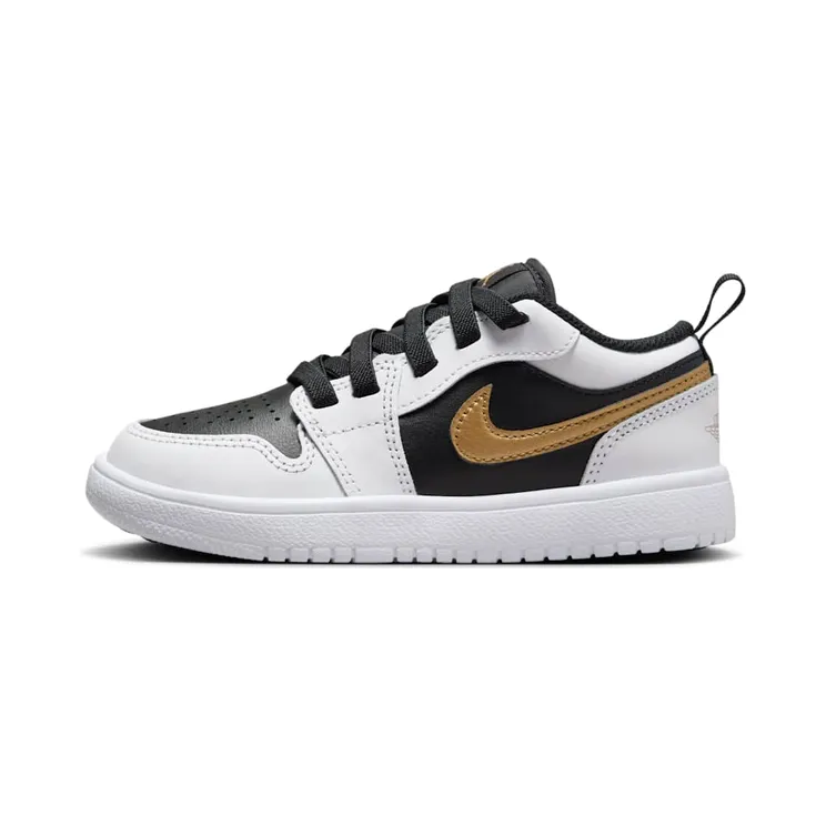Jordan 1 Low ALT “White / Black / Metallic Gold” (DR9748-172)
