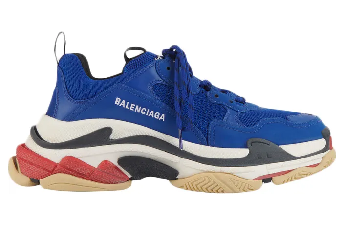 Balenciaga Triple S Navy Red Sole