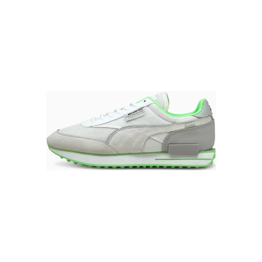 Puma Mercedes Future Rider F1 Motorsport Shoes White/Silver (306793-01)
