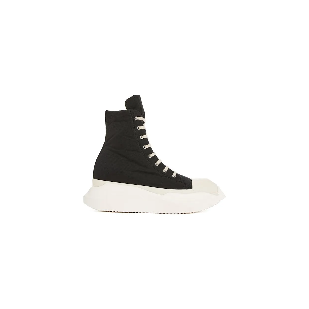 Rick Owens DRKSHDW Strobe Abstract High Cotton Nylon Black Milk (DU02B4840 MU 911)