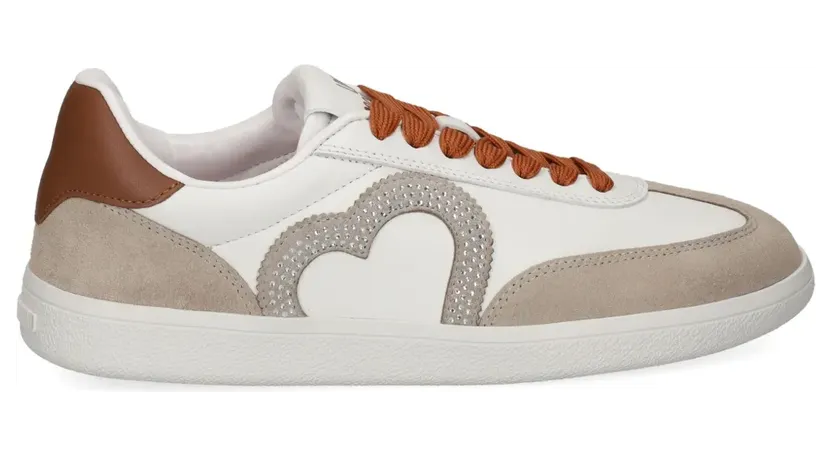 Love Moschino mit Herzapplikation “White” (JA15402G0N)