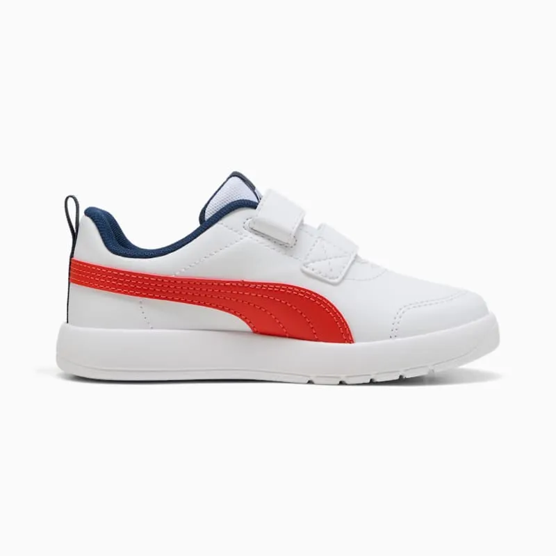 Puma Courtflex White / Fierce Red / Persian Blue (397642-14)