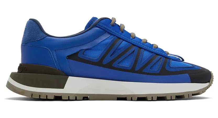 Maison Margiela SSENSE Exclusive Blue 50/50 Sneakers (S57WS0444 P4760 H2931)