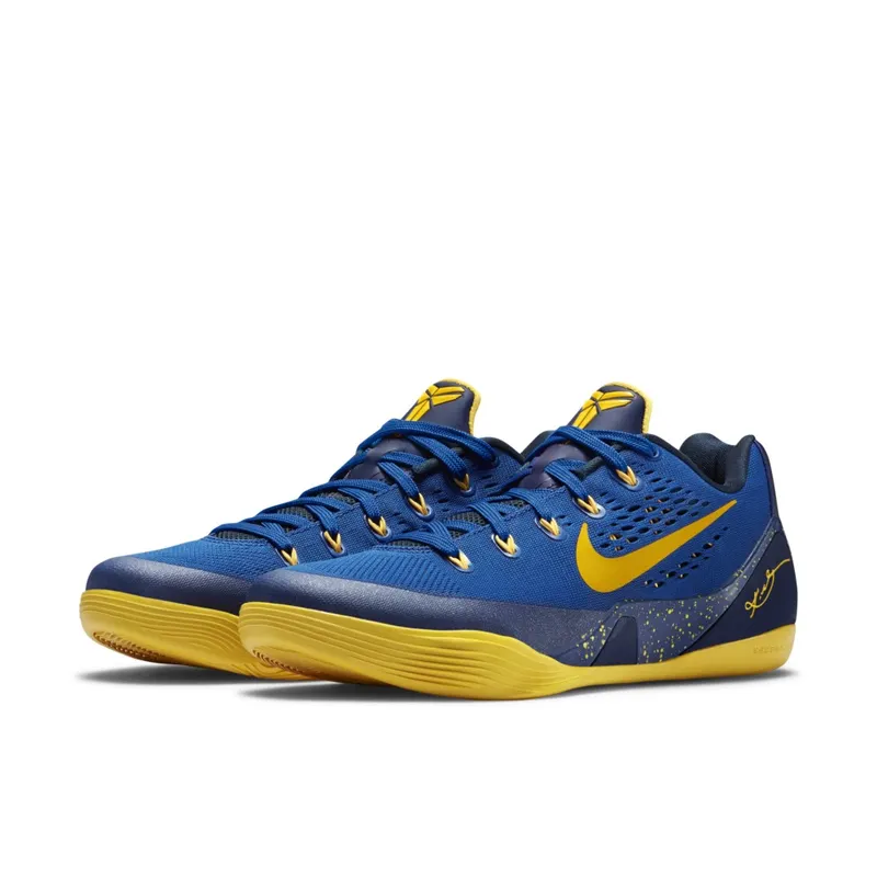 Nike Kobe 9 EM Gym Blue University Gold Gym Blue/University Gold-Obsidian (646701-474)