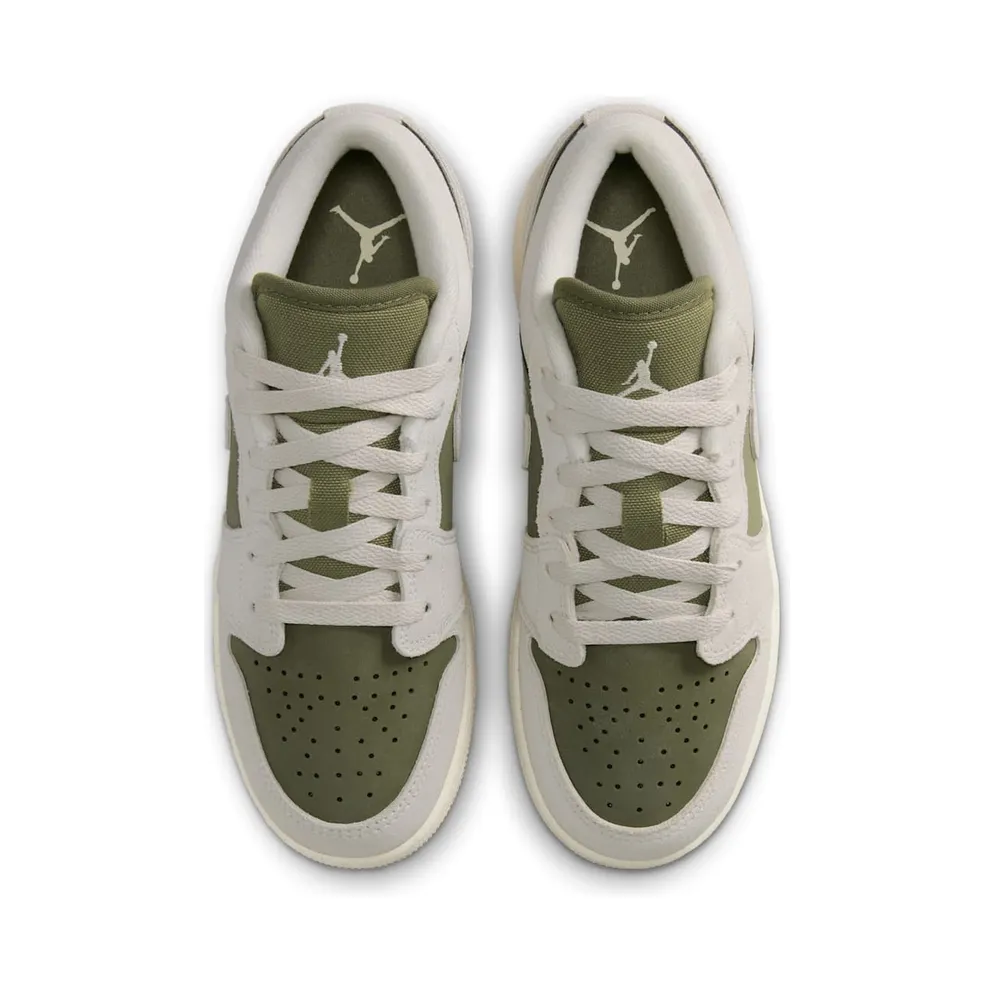 Jordan 1 Low SE GS “Medium Olive Sail” (HV4396-201)