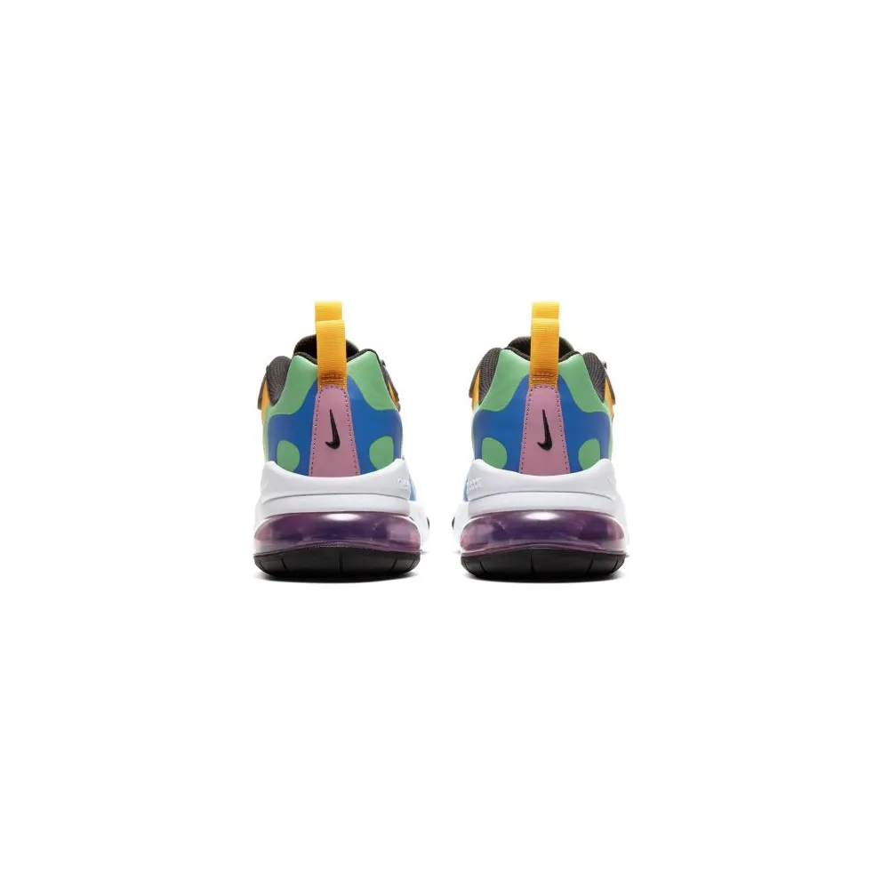 Nike Air Max 270 React Magic Flamingo (GS) Off Noir/University Gold/Soar (CU4668-001)