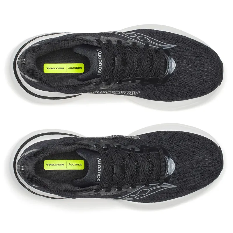 SAUCONY Ride 19 “Black / Silver” (S21055-100)