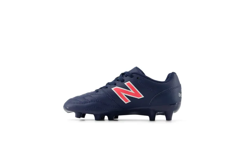 New Balance 442 Academy FG v2 Navy Silver Energy Red (JS43FMP2)