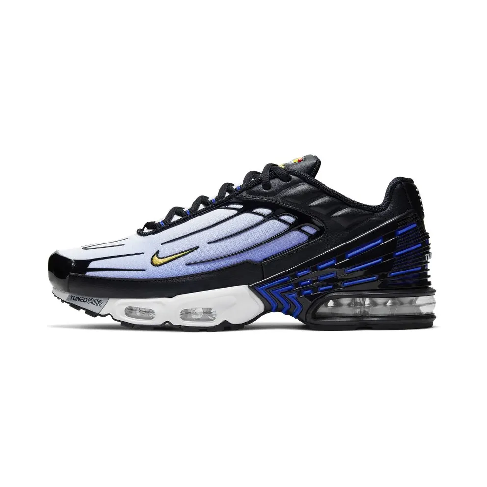 Nike Air Max Plus 3 Hyper Blue Black/Hyper Blue-Dynamic Yellow (CJ9684-001)