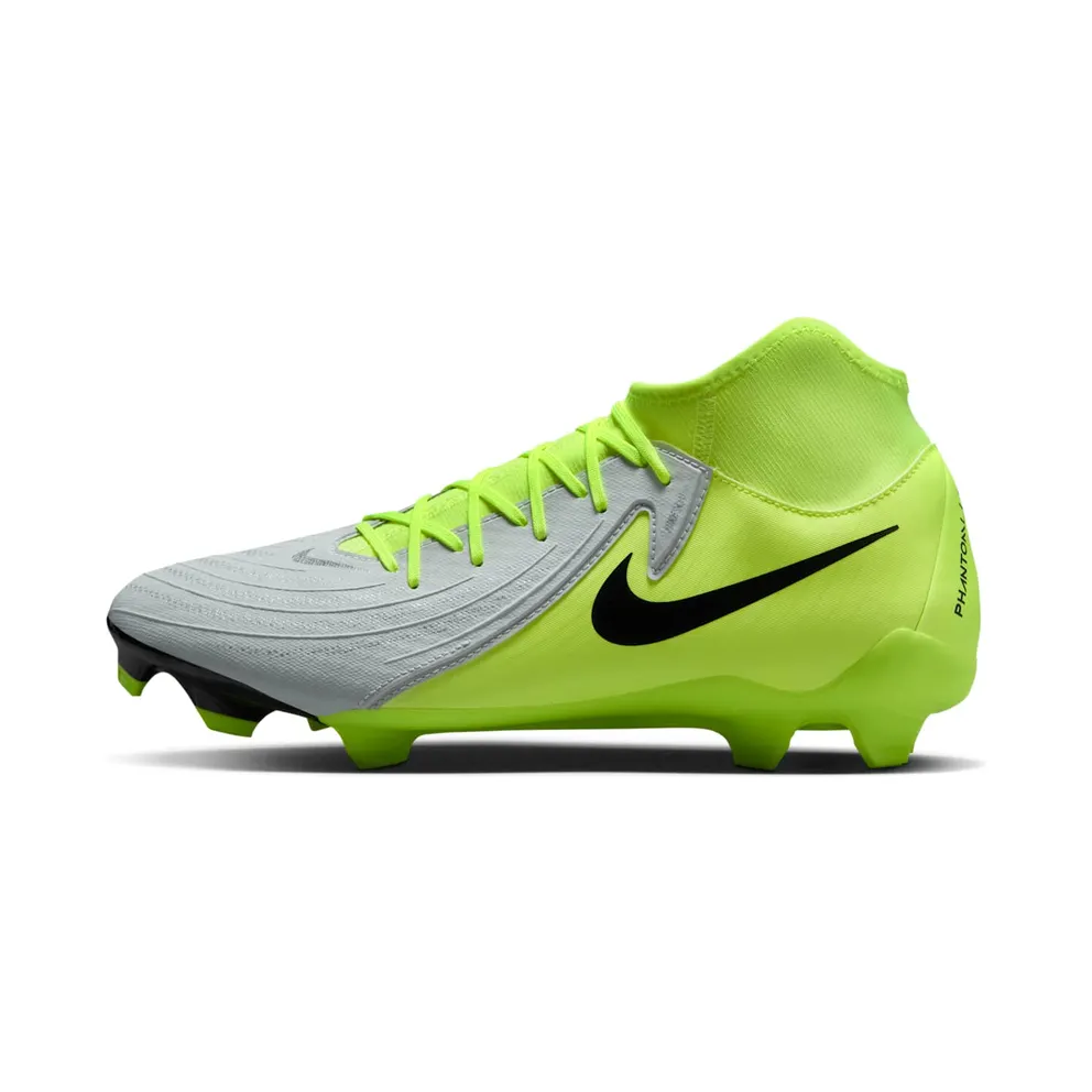 Nike Phantom Luna 2 Academy MG Metallic Silver Volt Black (FD6725-003)