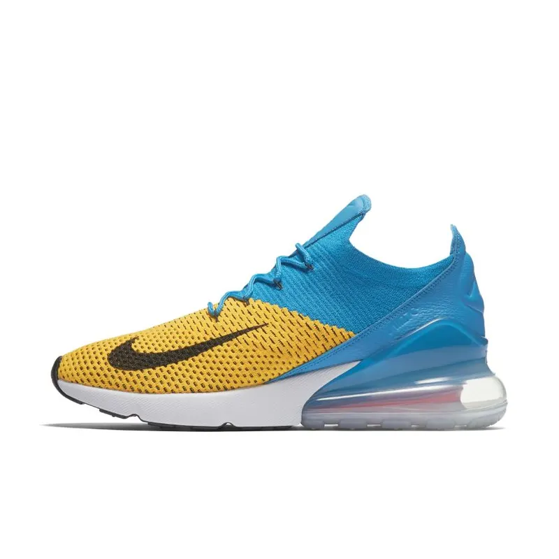 Nike Air Max 270 Flyknit Laser Orange Blue Orbit Laser Orange/Black-Blue Orbit (AO1023-800)