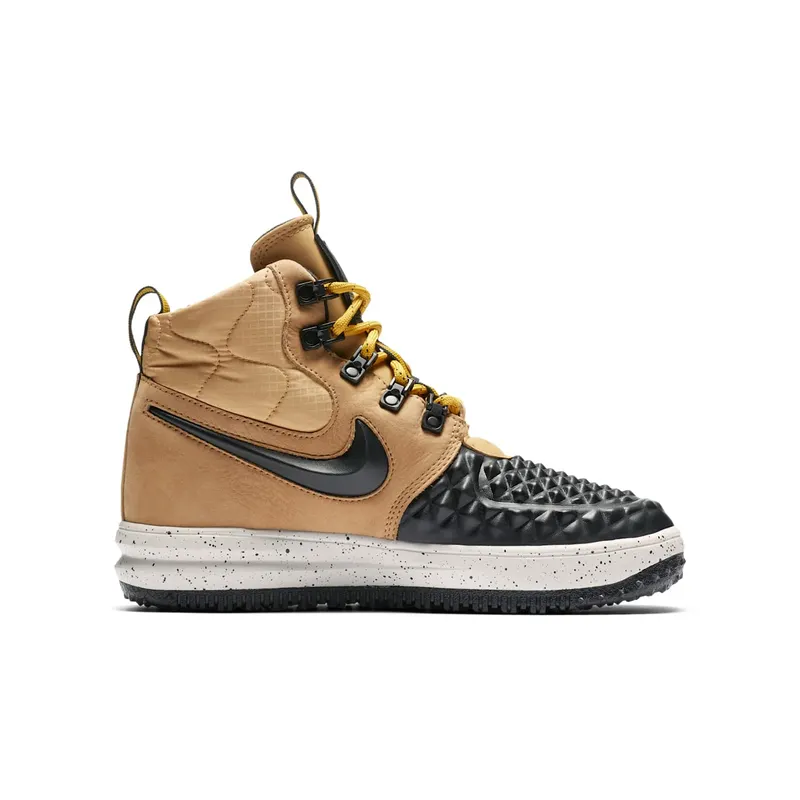 Nike Lunar Force 1 Duckboot Metallic Gold (GS) Metallic Gold/Light Bone-Black (922807-700)